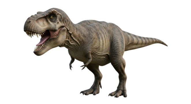 Isolated Tyrannosaurus Rex