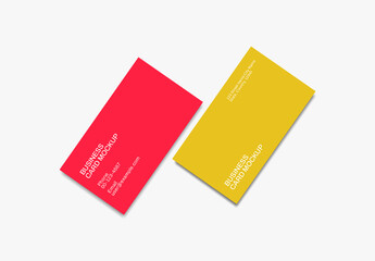 Business Card Mockup Layout