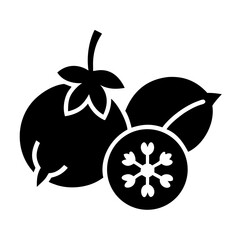 Frozen Gooseberries Illustration for Food Preservation and Storage Concept Designs