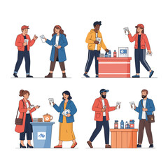 Promotional Material Distribution

