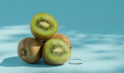 Fresh Kiwi Fruit Stack