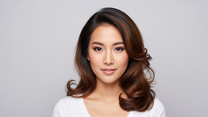 Fototapeta premium Beautiful Young Asian Woman Portrait