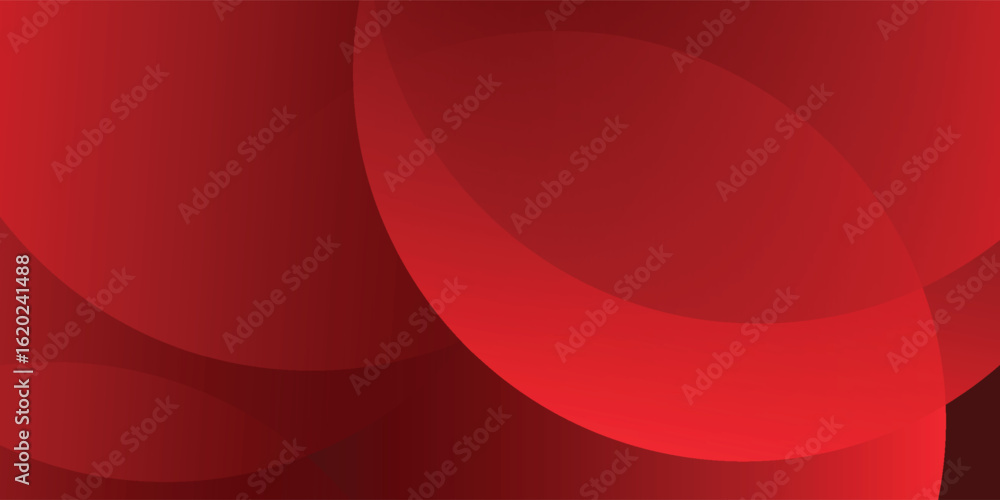Poster abstract red gradient background, light and shadow on the backdrop