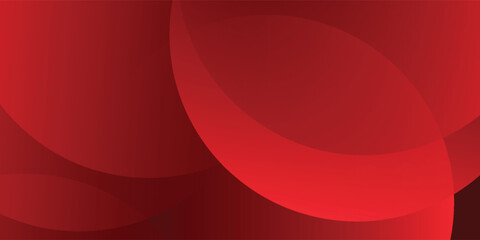 Abstract red gradient background, light and shadow on the backdrop