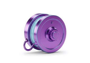 Purple Tape Measure - Accurate Measurement and Precision in Crafts and Construction.