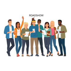 Obraz premium Roadshow Team Engagement