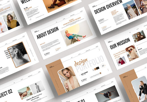 Design Portfolio Presentation Template