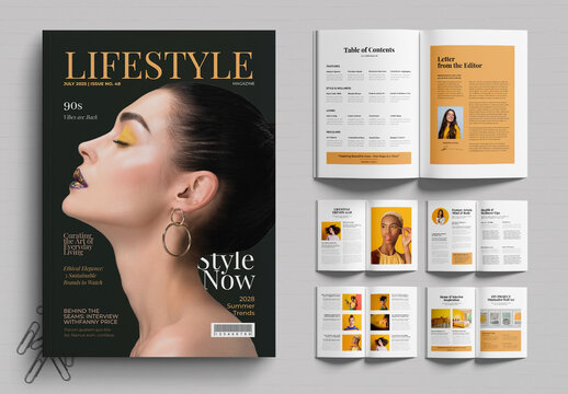 Lifestyle Magazine Template