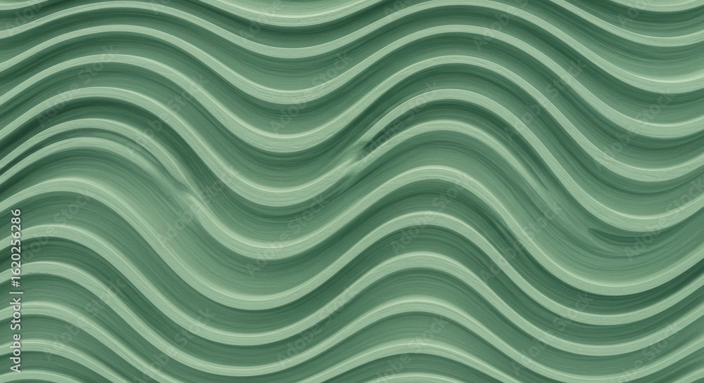 Poster sage green wave abstract background texture for modern design projects