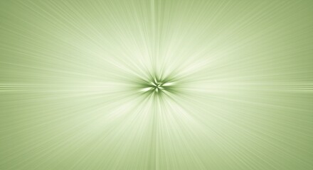 Green Burst Abstract Background: Radial Light Rays Design for Modern Websites and Marketing