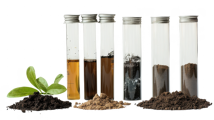 Carved vegetable object on transparent background