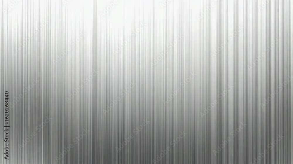 Poster abstract metallic surface with vertical lines and shiny texture for design