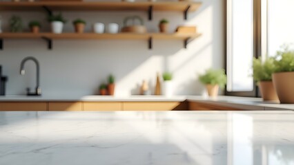 Contemporary Kitchen Interior with Smart Layout