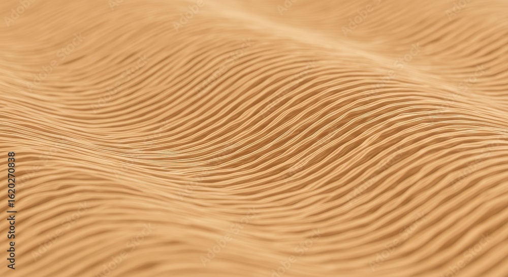 Poster abstract beige wavy lines background texture: modern design element for websites and marketing