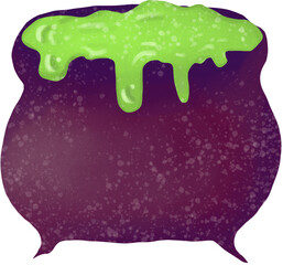 glowing-green-cauldron-art