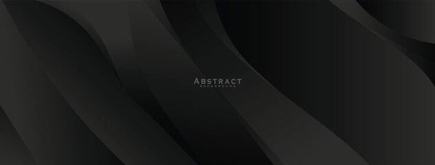 Abstract geometric lines on black background empty space for vector illustration