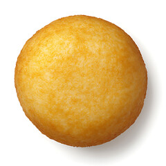 Golden-brown baked pastry with a smooth, rounded surface