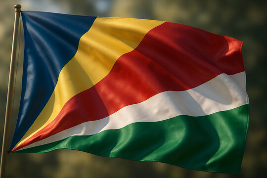 flag of Seychelles 