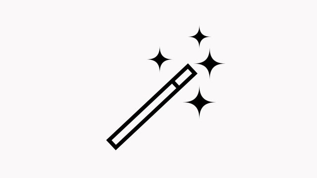 star icon animation simple flat