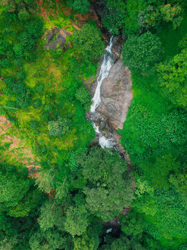 Beautiful Landscapes of Munnar with Tea Plantations &ndash; Aerial and Ground View