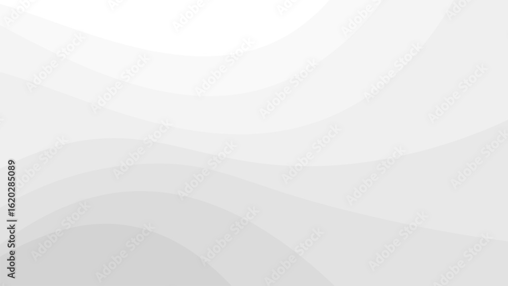 Poster abstract white gray wave background with modern line smooth texture for luxury graphic design elemen