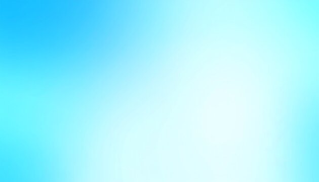 Serene and calming pastel gradient background from turquoise to light sky blue