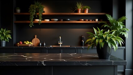 Elegant Kitchen Interior with Modern Finishes