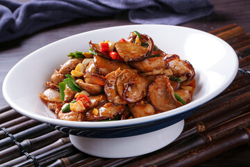 Chinese cuisine, Cantonese cuisine, bundled chicken with rice