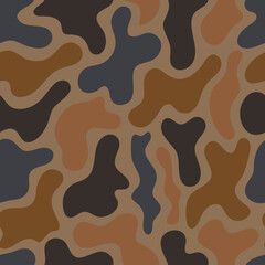 vector camouflage pattern, seamless pattern