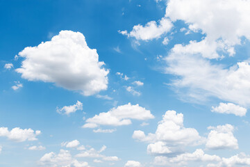 Blue sky with cloud background