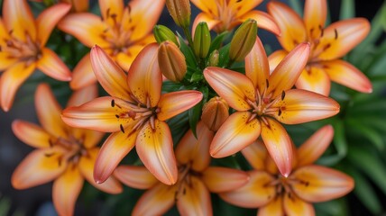 Sharp-focused crimson petunia with ruffled edges and visible veining against green bokeh