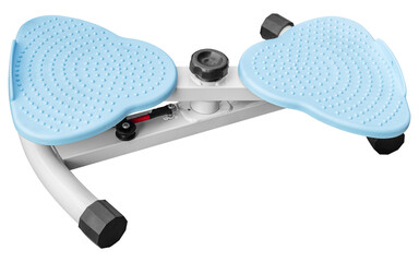 Blue twister board exercise equipment