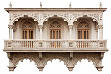 Fototapeta premium Elegant historic architectural facade