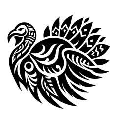 turkey bird vector illustration