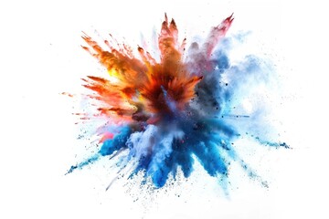 Colorful explosion background art fireworks.