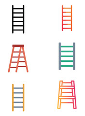 ladder vector illustration