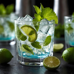 Mojito Ice: This dessert is made by blending mojito, a refreshing drink made with mint and lime, with ice. The sight of mint leaves and lime wedges floating in a glass filled with ice adds a refreshi