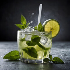 Mojito Ice: This dessert is made by blending mojito, a refreshing drink made with mint and lime, with ice. The sight of mint leaves and lime wedges floating in a glass filled with ice adds a refreshi