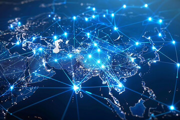 アジアと世界をつなぐデジタルネットワークのビジネス地図
