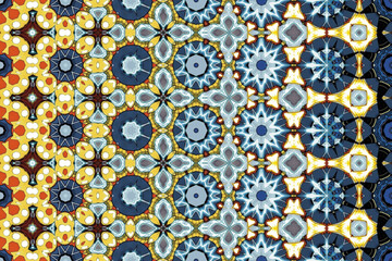 Seamless Fabric Geometric Cloth Design Perspective Fashion Textile Tile Shape Endless Decoration Graphic Visual Symmetric Luxury Template Background Interior Art Digital Wallpaper Texture Pattern.