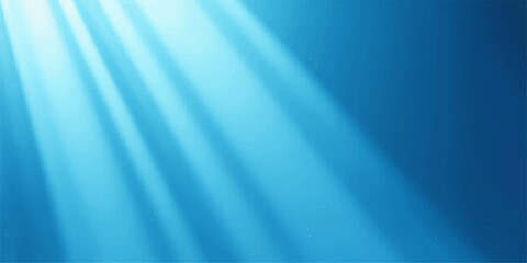 Blue abstract background with smooth wave texture and soft light motion design