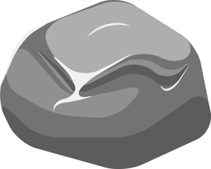  vector illustration of rocks