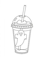 halloween drink sketch 