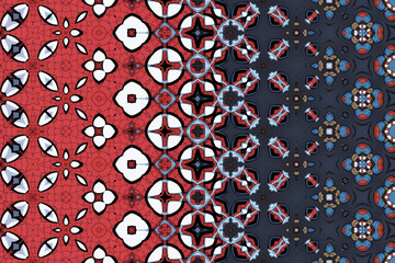 Seamless Fabric Geometric Cloth Design Perspective Fashion Textile Tile Shape Endless Decoration Graphic Visual Symmetric Luxury Template Background Interior Art Digital Wallpaper Texture Pattern.