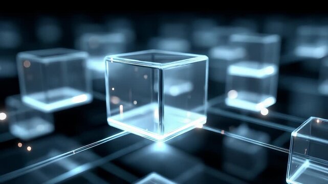 Interconnected Transparent Cube Network Data Transmission