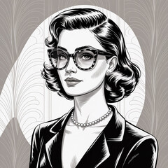 fashion woman portrait