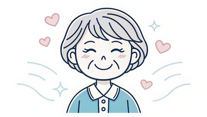 Obraz premium Frustrated Lavender Character with Tears and Flushed Expression