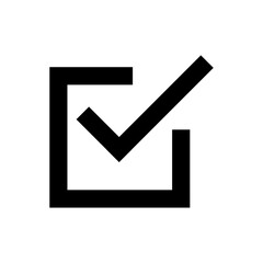 checkbox sign