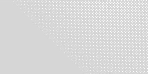 Dot white gray wave light technology texture background. halftone dotted arts
