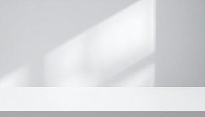 Empty room background for product placement or showcase.